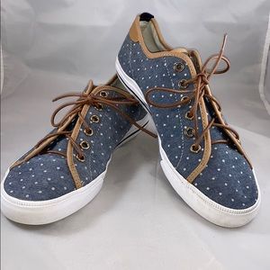 Tommy Hilfiger denim polka dot shoes sneakers